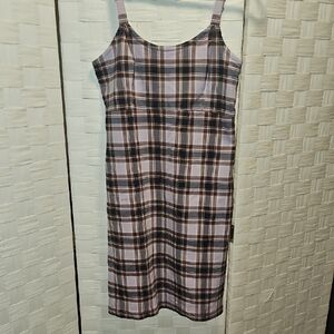 Hollister Plaid Dress